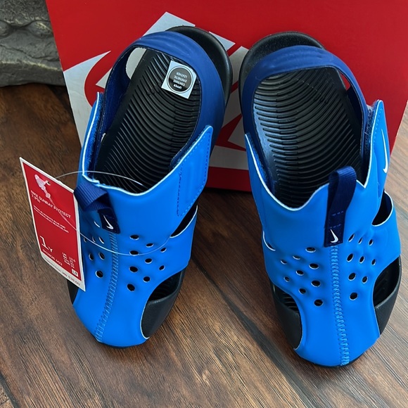 NIB/NWT Nike Sunray Protect 2 Signal Blur/White-Blue - Picture 5 of 10